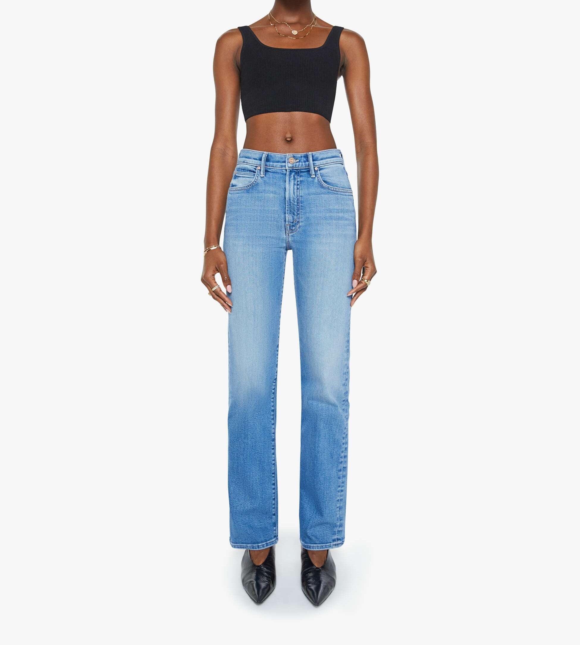 MOTHER Kick It Denim Jeans Fan Favourite-Denim-West of Woodward Boutique-Vancouver-Canada