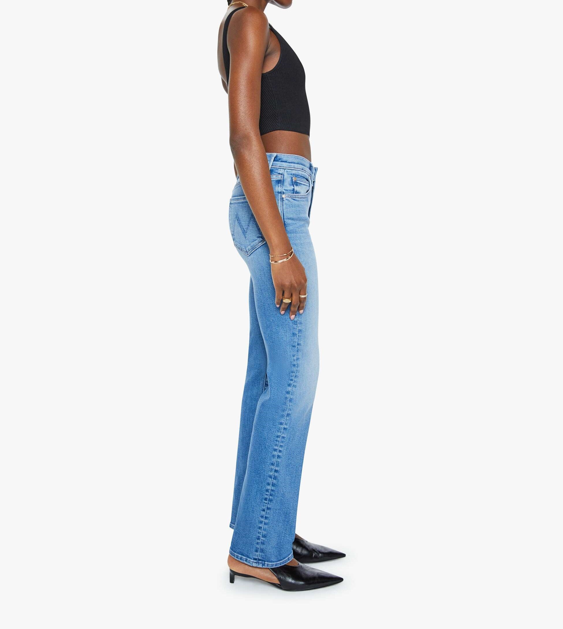 MOTHER Kick It Denim Jeans Fan Favourite-Denim-West of Woodward Boutique-Vancouver-Canada