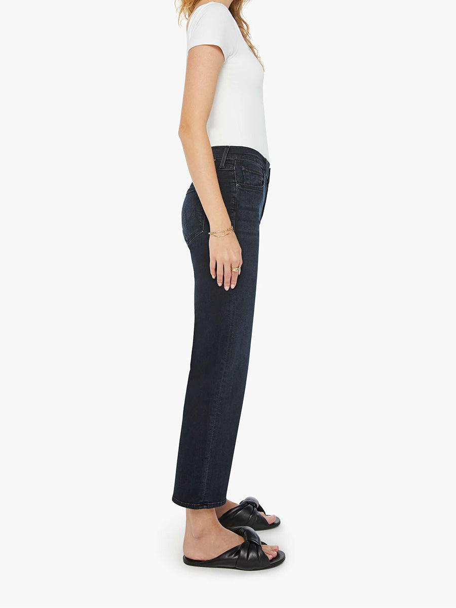 MOTHER Mid Rise Rambler Zip Ankle Denim Jeans Night in Venice-Denim-West of Woodward Boutique-Vancouver-Canada