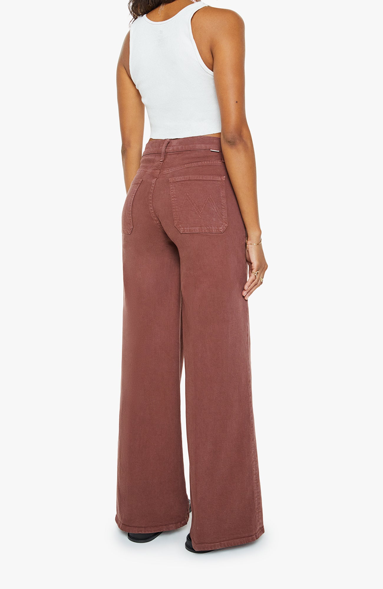 MOTHER Patch Pocket Undercover Sneak Cats & Dogs Friar Brown-Pants-West of Woodward Boutique-Vancouver-Canada