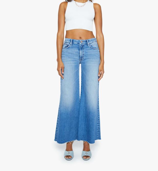 MOTHER Roller Fray Denim Jeans Fan Favorite-Denim-West of Woodward Boutique-Vancouver-Canada