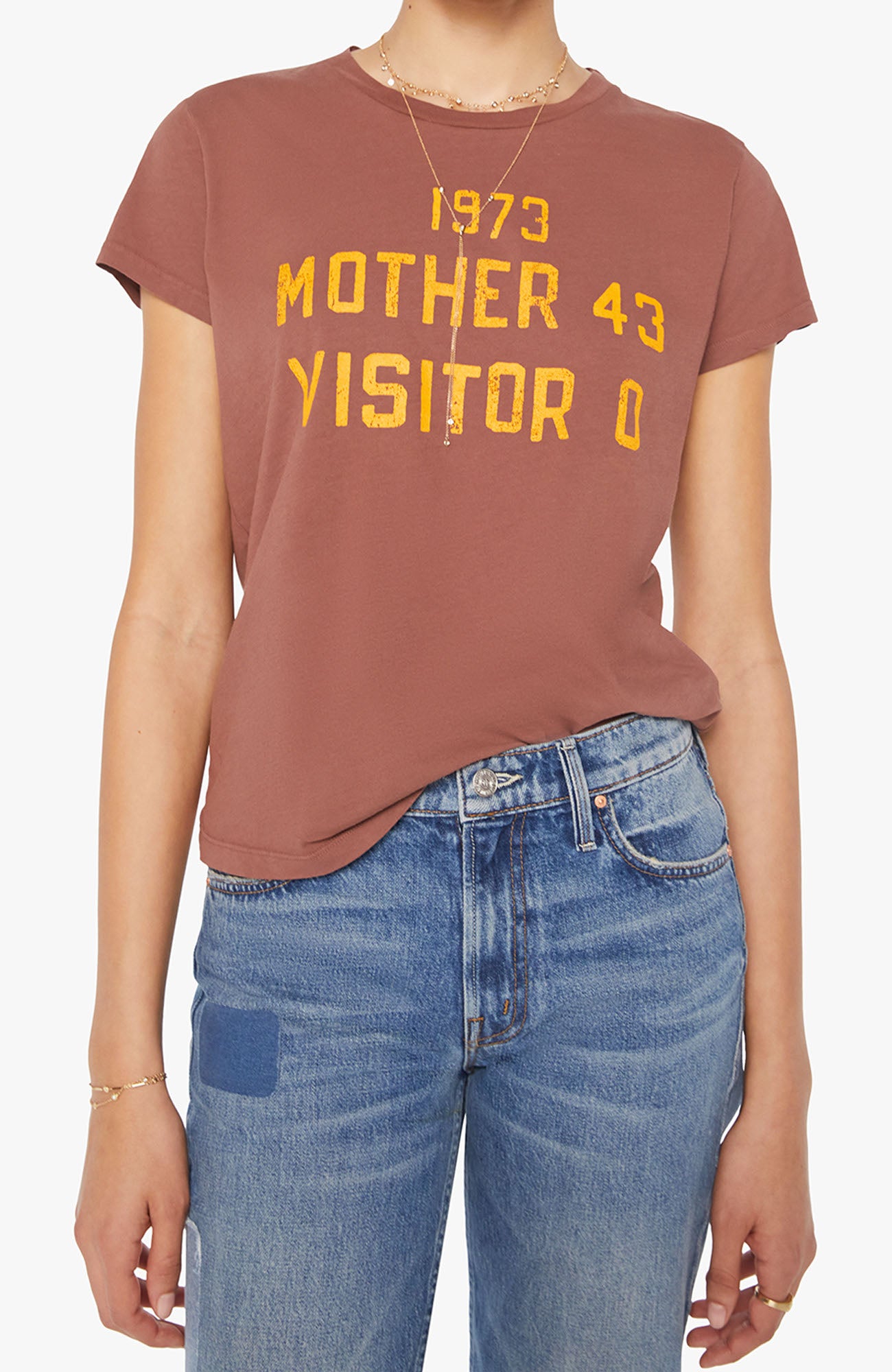 MOTHER Boxy Goodie Goodie Tee Mother 1973-T-Shirts-West of Woodward Boutique-Vancouver-Canada