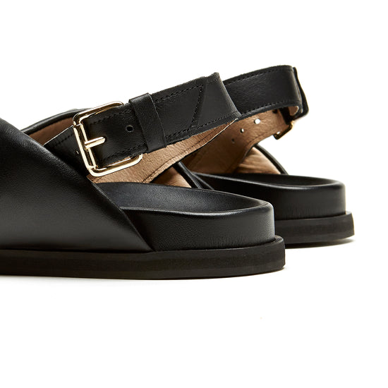 Sister Soeur Amber Sandal Black-Sneakers-West of Woodward Boutique-Vancouver-Canada