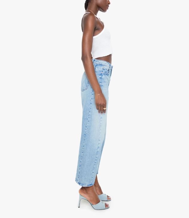 MOTHER Half Pipe Ankle Denim Jeans This Is How I Roll-Denim-West of Woodward Boutique-Vancouver-Canada