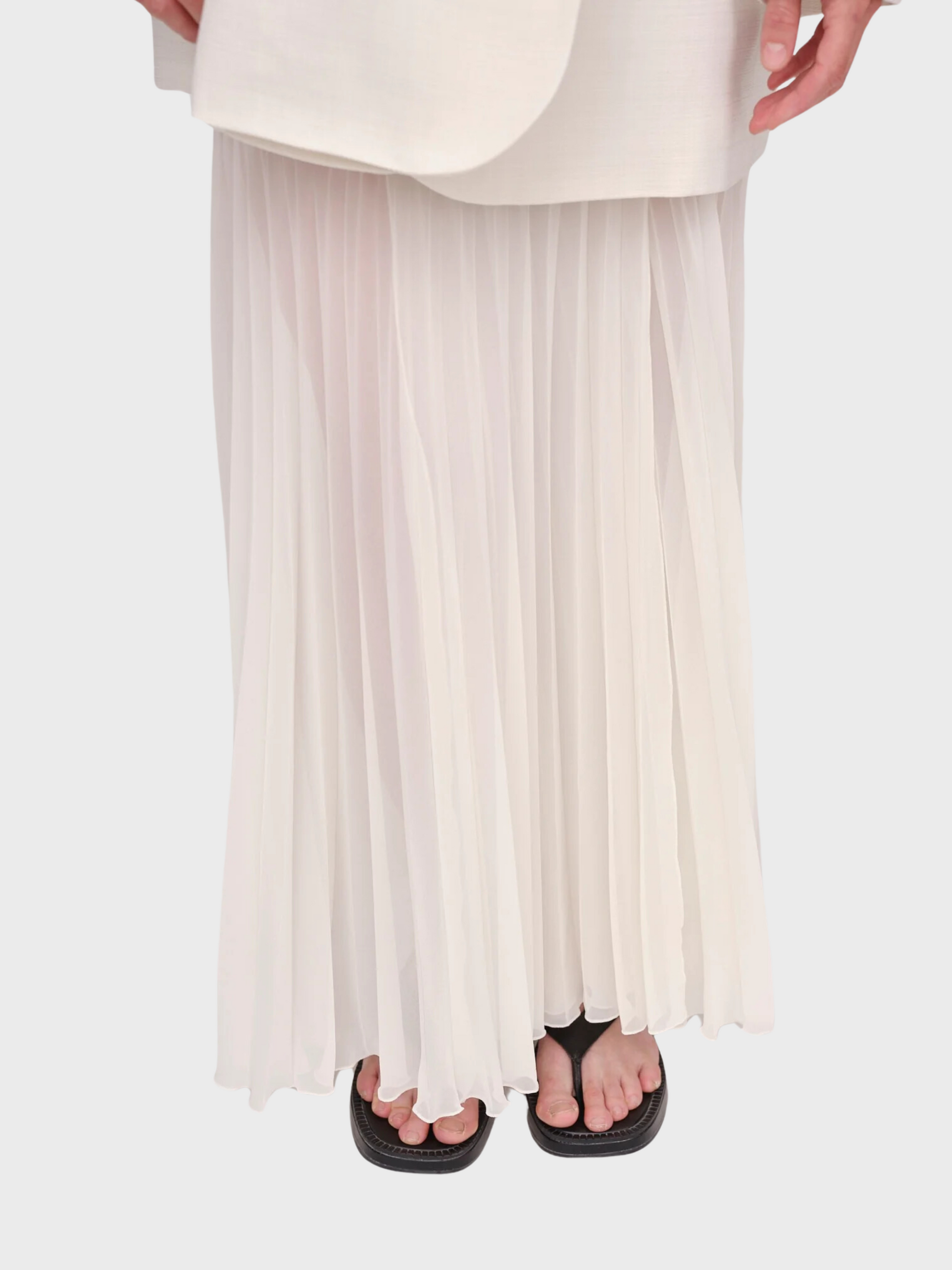 Herskind Nessa Skirt Medium White-Dresses-West of Woodward Boutique-Vancouver-Canada