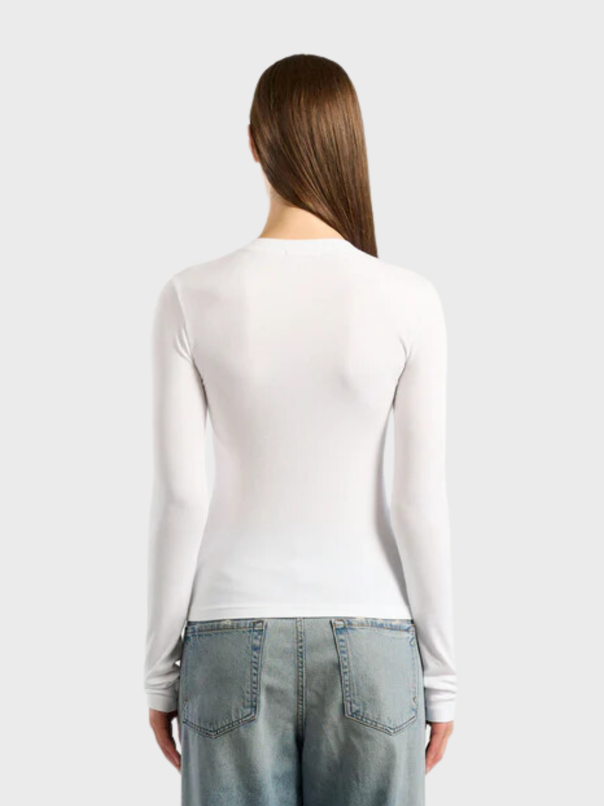 Cotton Citizen Verona LS Henley White-T-Shirts-West of Woodward Boutique-Vancouver-Canada