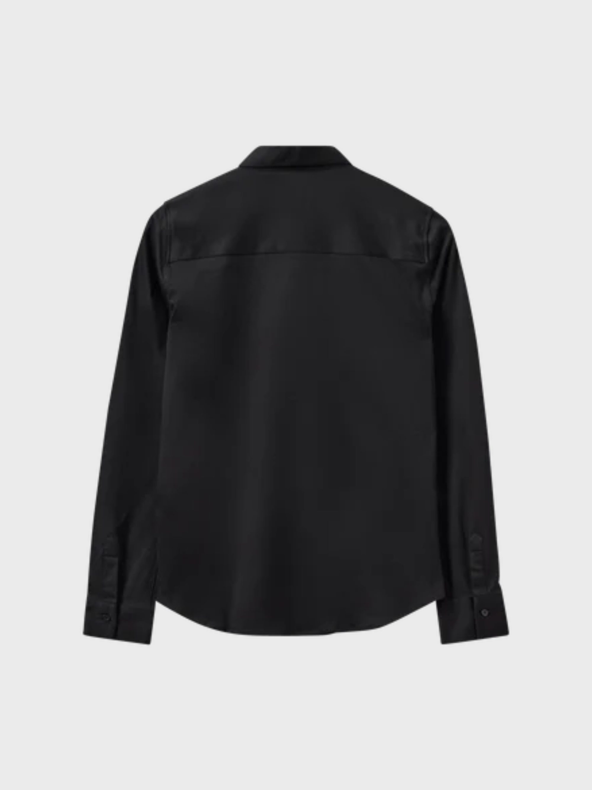 Mos Mosh Tina Jersey Shirt Black-Shirts-West of Woodward Boutique-Vancouver-Canada