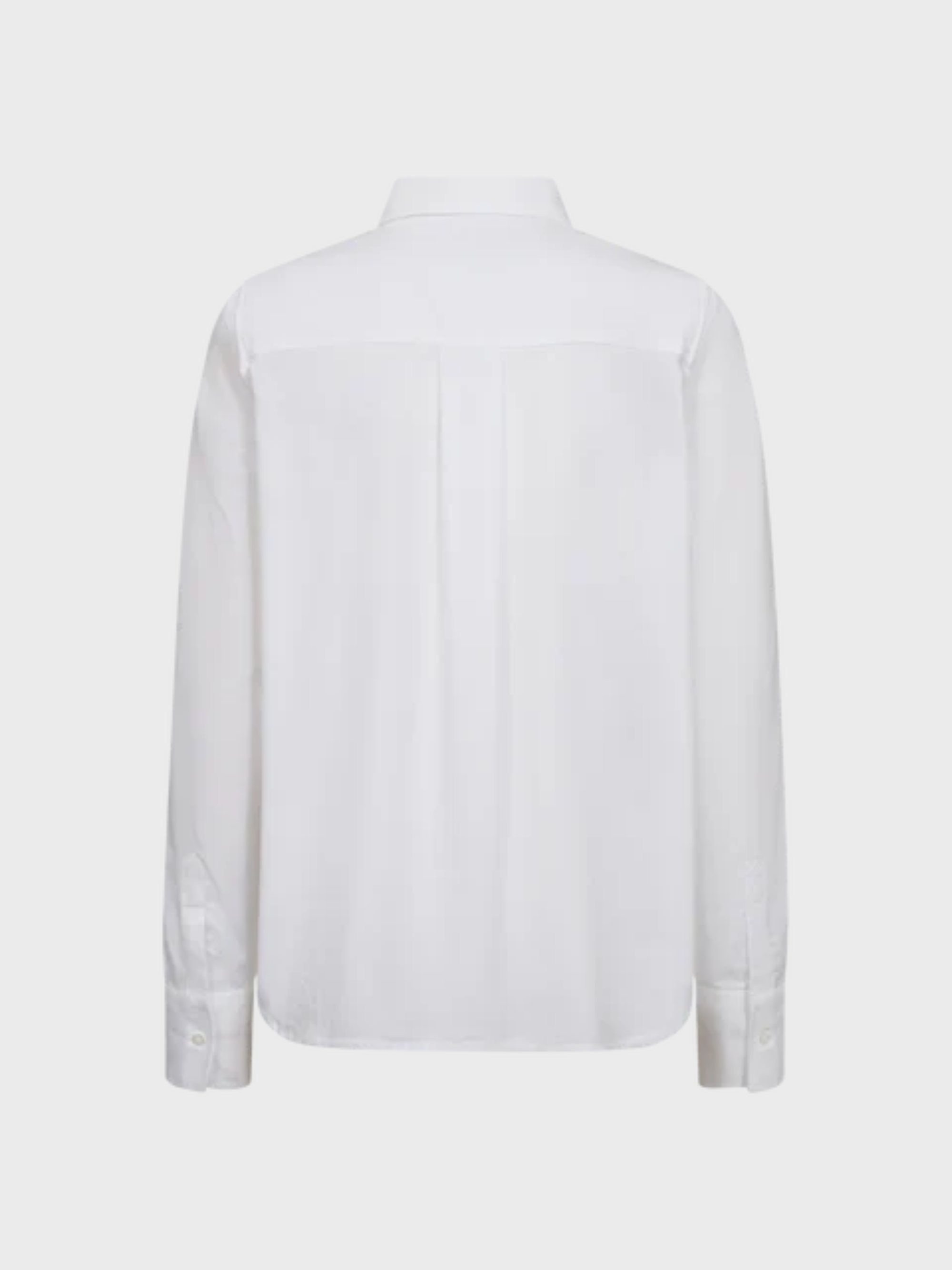 Mos Mosh Anica Oxford Shirt White-Shirts-West of Woodward Boutique-Vancouver-Canada