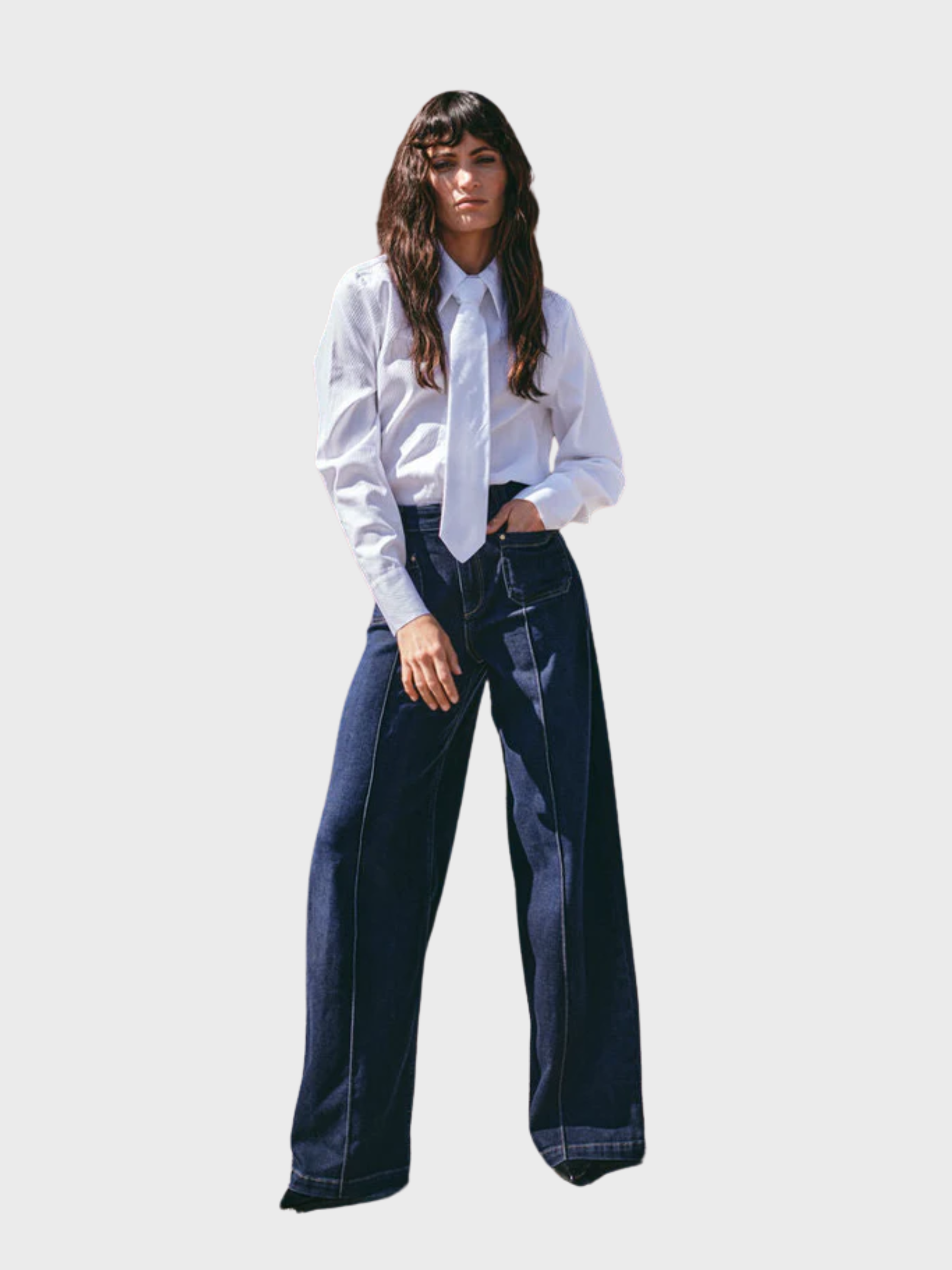 Mos Mosh Colette Lyon Jeans Dark Blue-Denim-West of Woodward Boutique-Vancouver-Canada