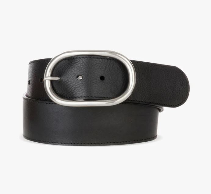 Brave Fia Belt Black Vachetta-Accessories-West of Woodward Boutique-Vancouver-Canada