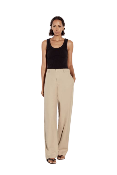 Enza Costa Twill Straight Leg Trouser- Clay. Shop Women's Pants at West of  Woodward Online or Visit Our Boutique in Yaletown, Vancouver, Canada.