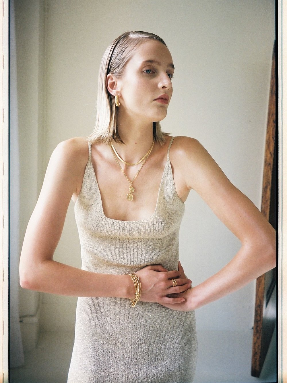 Pamela Card Divine Unity Ring 24K Gold Plated-Accessories-West of Woodward Boutique-Vancouver-Canada