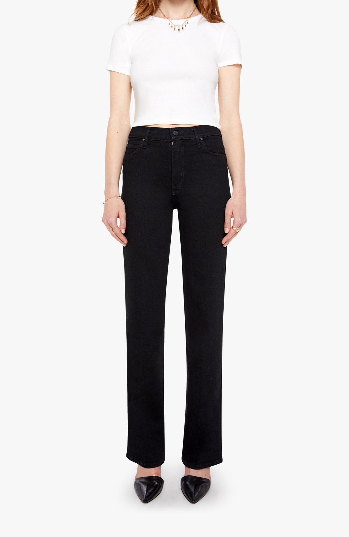 MOTHER Kick It Denim Jeans Nighty Night-Denim-West of Woodward Boutique-Vancouver-Canada