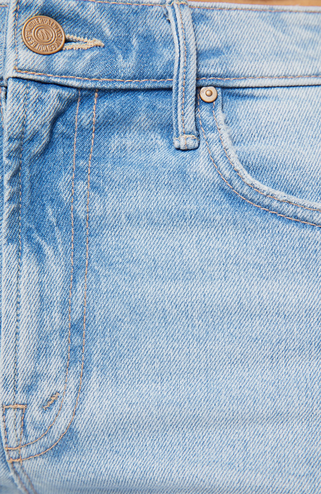 MOTHER Kick It Denim Jeans Fringe Benefits-Denim-West of Woodward Boutique-Vancouver-Canada