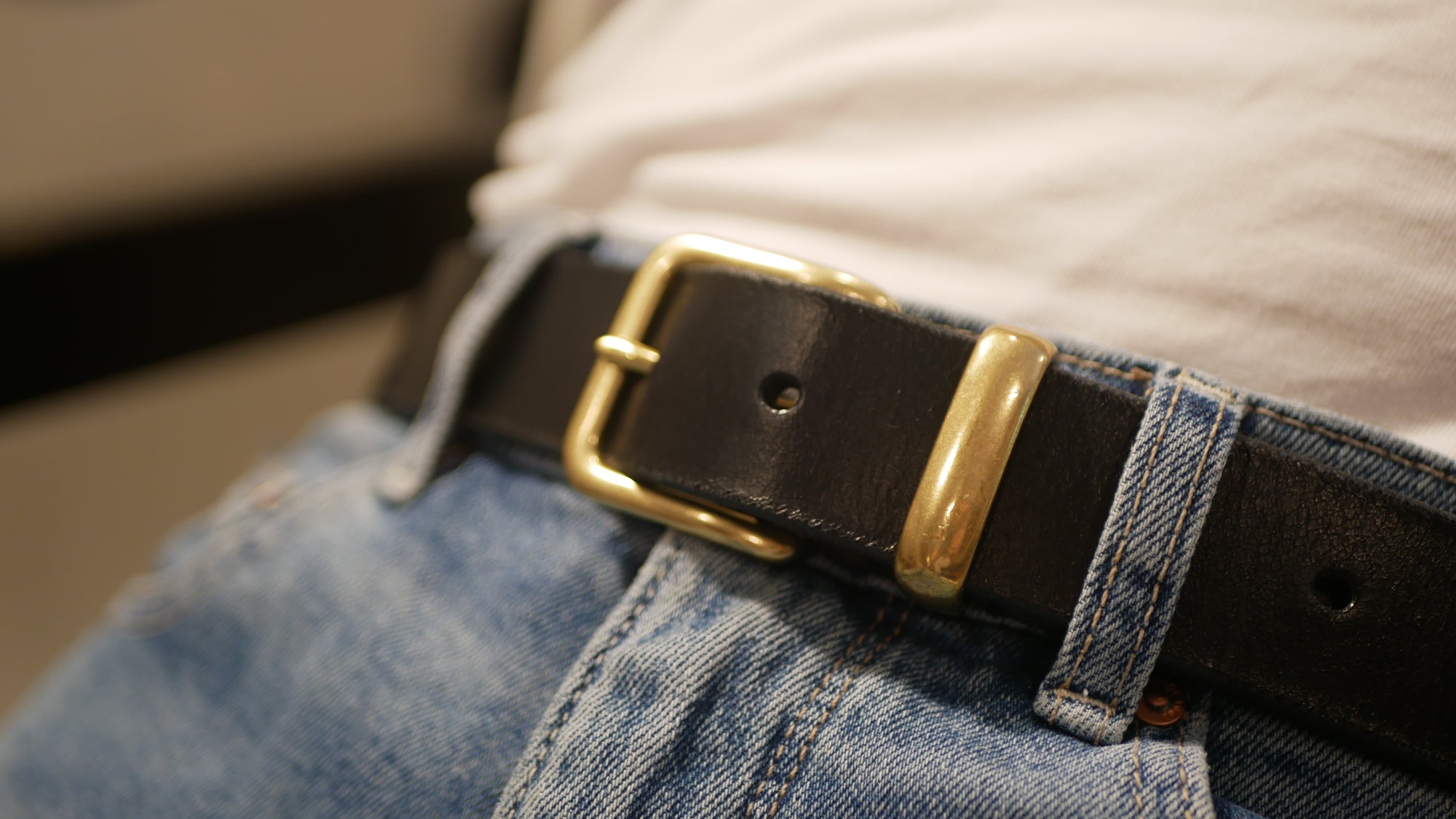 Selde Terre Maria Belt 1-1/4&quot; Black-Accessories-West of Woodward Boutique-Vancouver-Canada