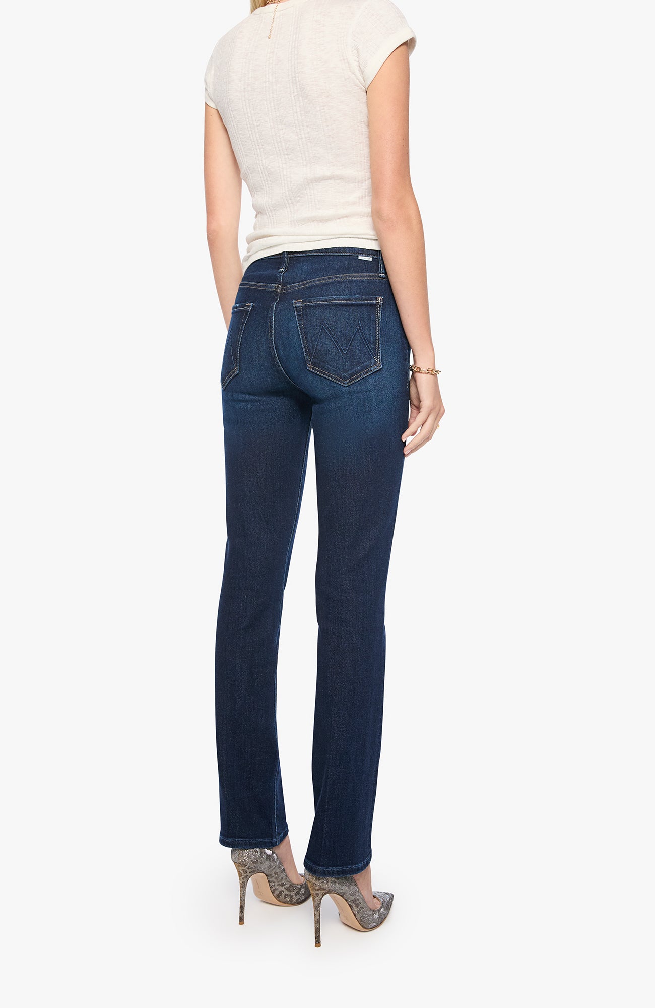 MOTHER Rascal Skimp Denim Jeans Hard Stop Honey-Denim-West of Woodward Boutique-Vancouver-Canada