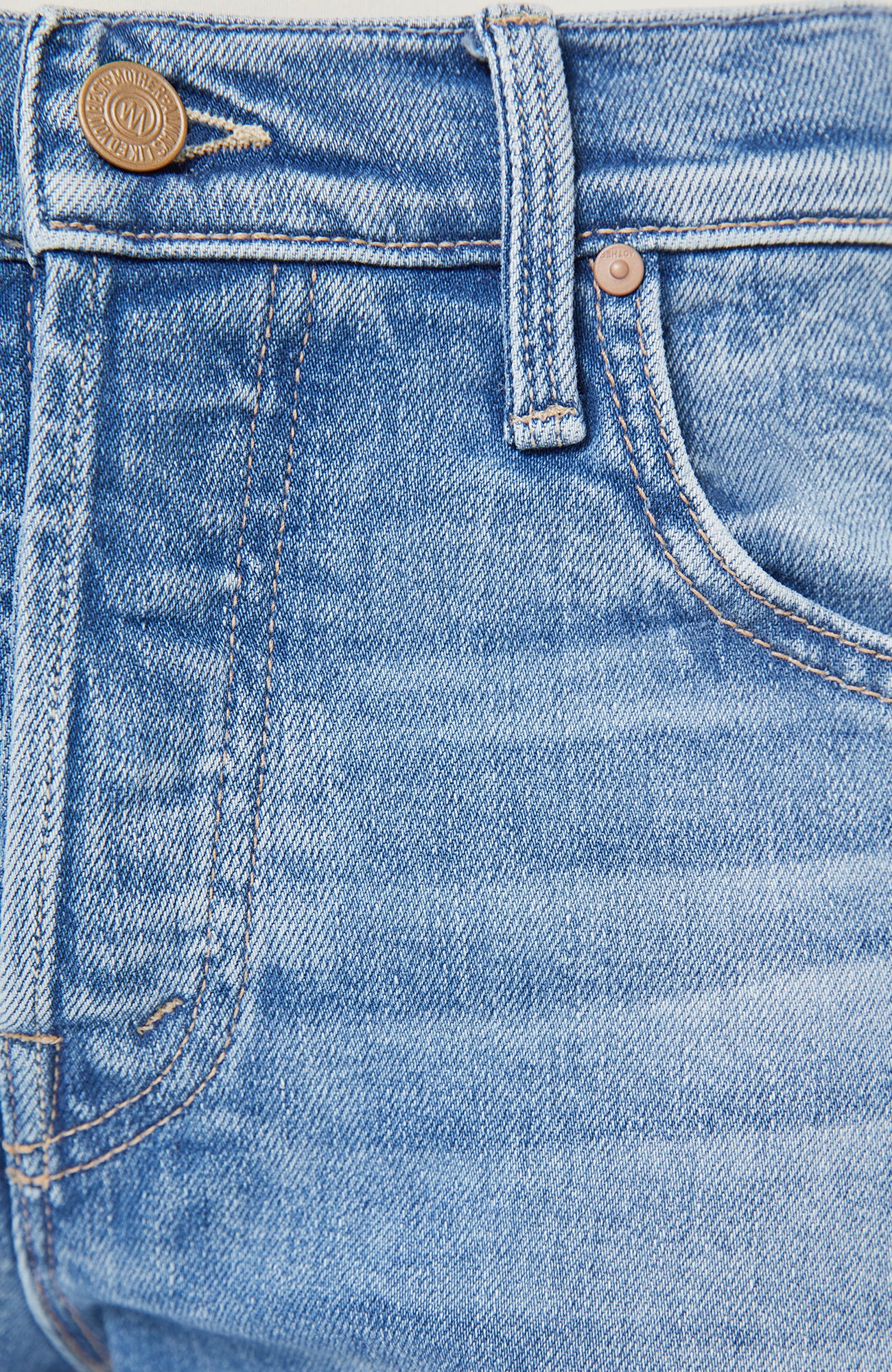 MOTHER Mid Rise Hiker Hover Denim Jeans Baubles &amp; Trinkets-Denim-West of Woodward Boutique-Vancouver-Canada