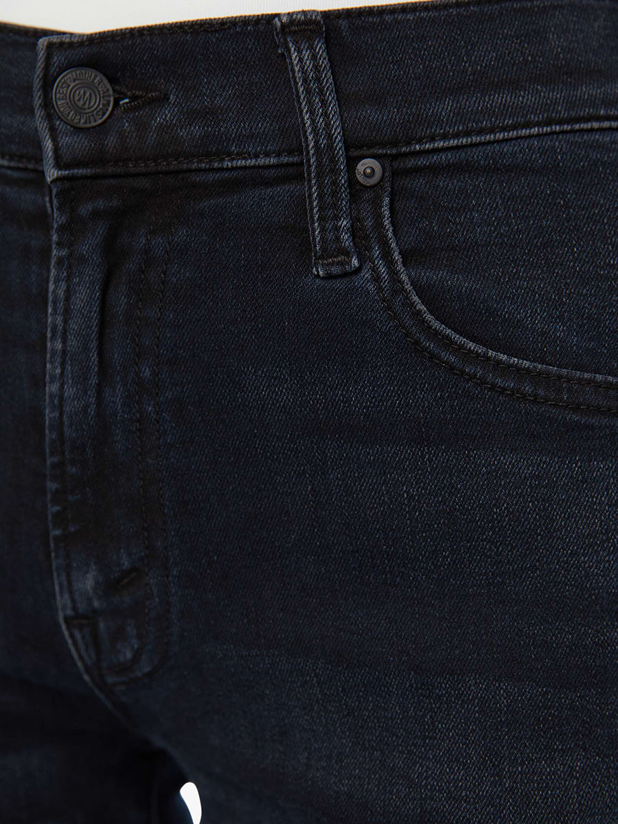 MOTHER Mid Rise Rambler Zip Ankle Denim Jeans Night in Venice-Denim-West of Woodward Boutique-Vancouver-Canada
