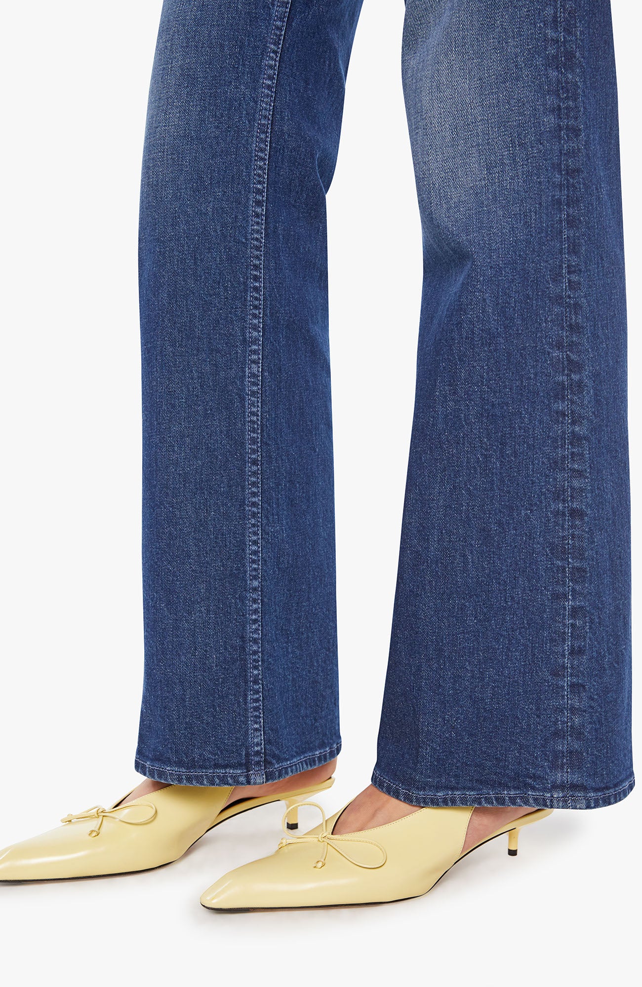 MOTHER Bookie Sneak Denim Jeans Perfectly Imperfect-Denim-West of Woodward Boutique-Vancouver-Canada