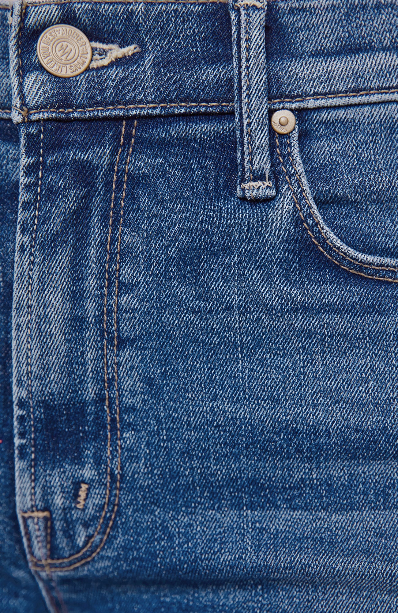 MOTHER Doozy Sneak Fray Denim Jeans Lets Split-Denim-West of Woodward Boutique-Vancouver-Canada