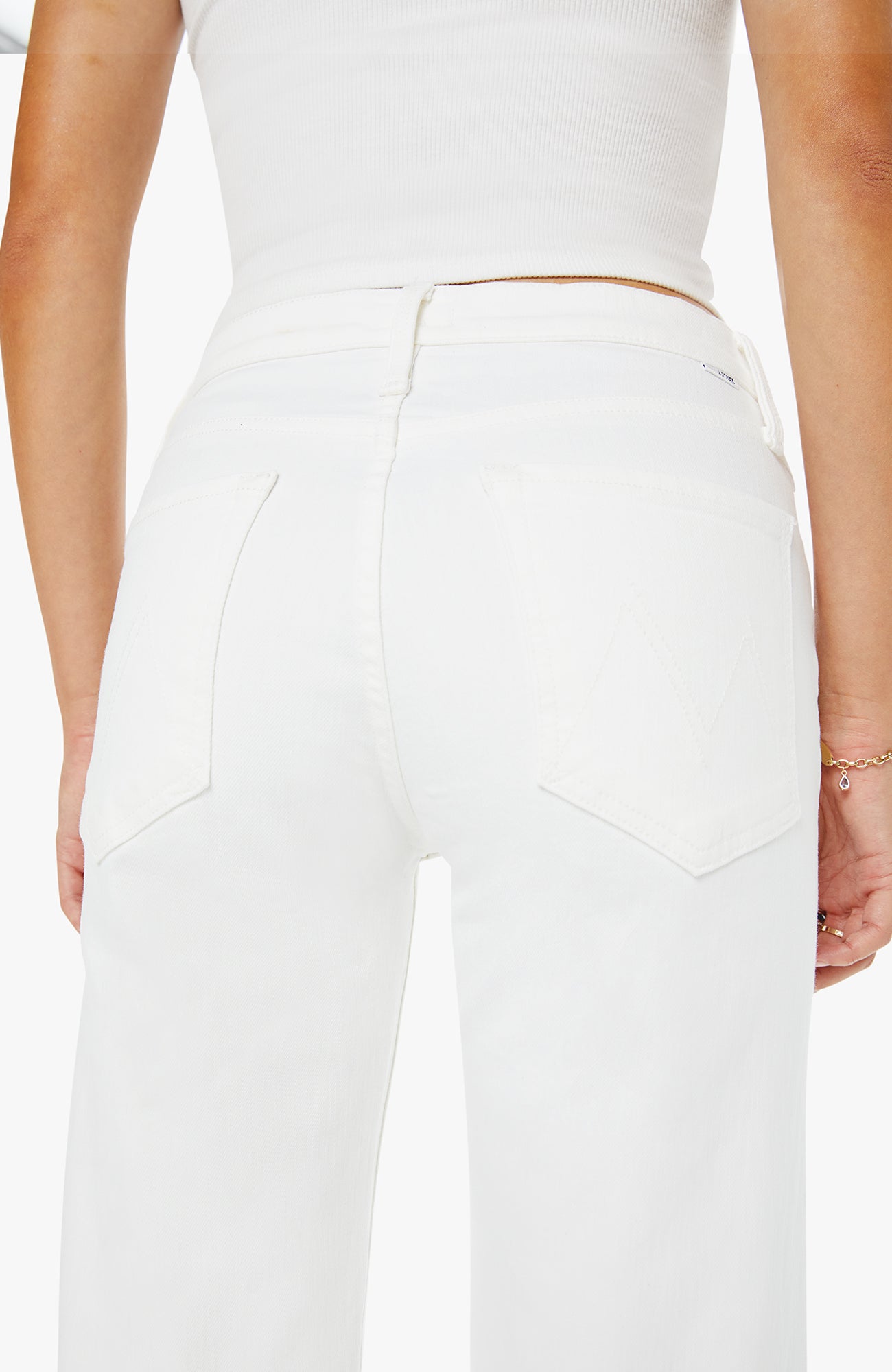 MOTHER Newbie Ankle Denim Jeans Fairest Of Them All-Denim-West of Woodward Boutique-Vancouver-Canada