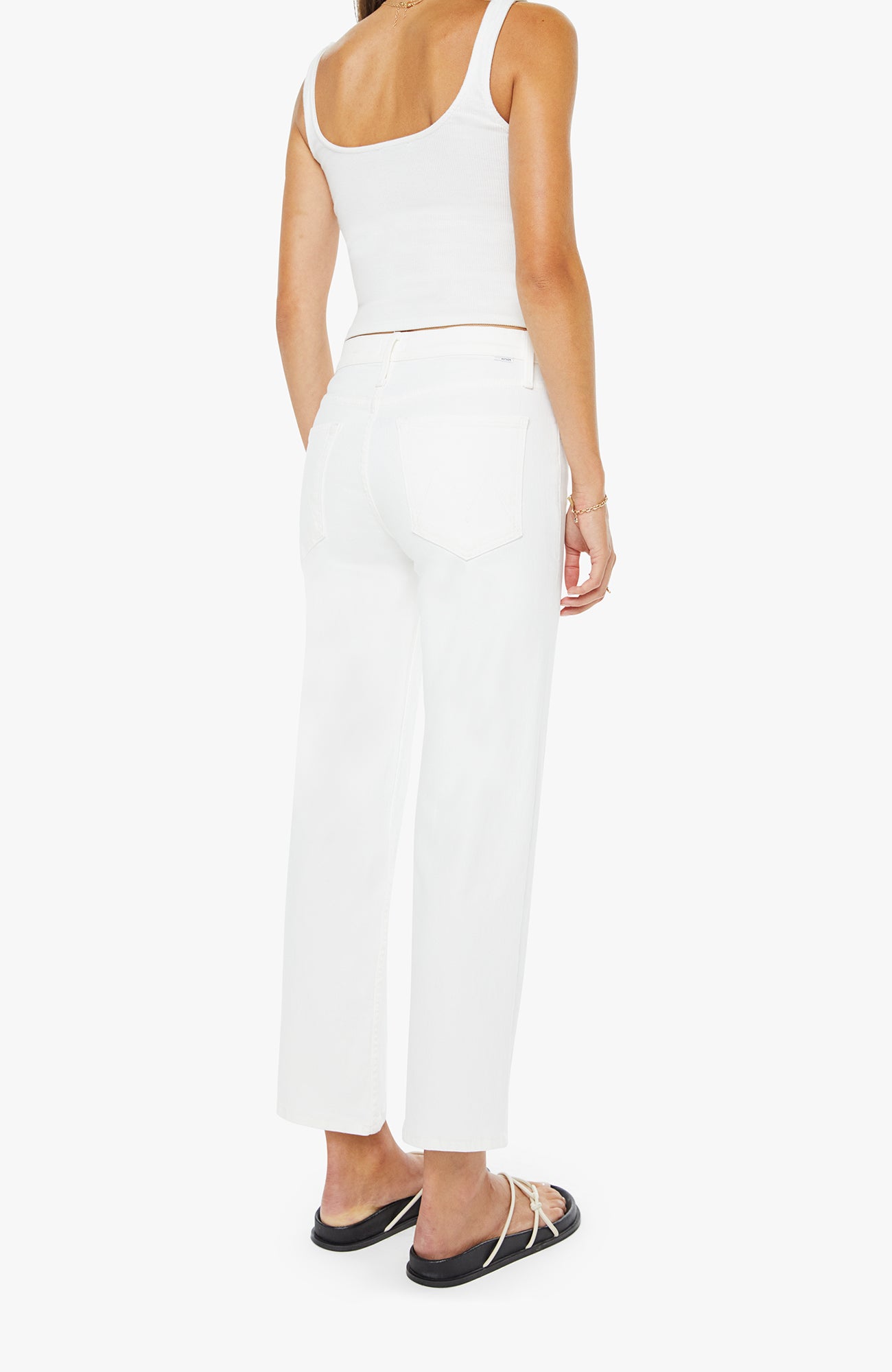 MOTHER Newbie Ankle Denim Jeans Fairest Of Them All-Denim-West of Woodward Boutique-Vancouver-Canada