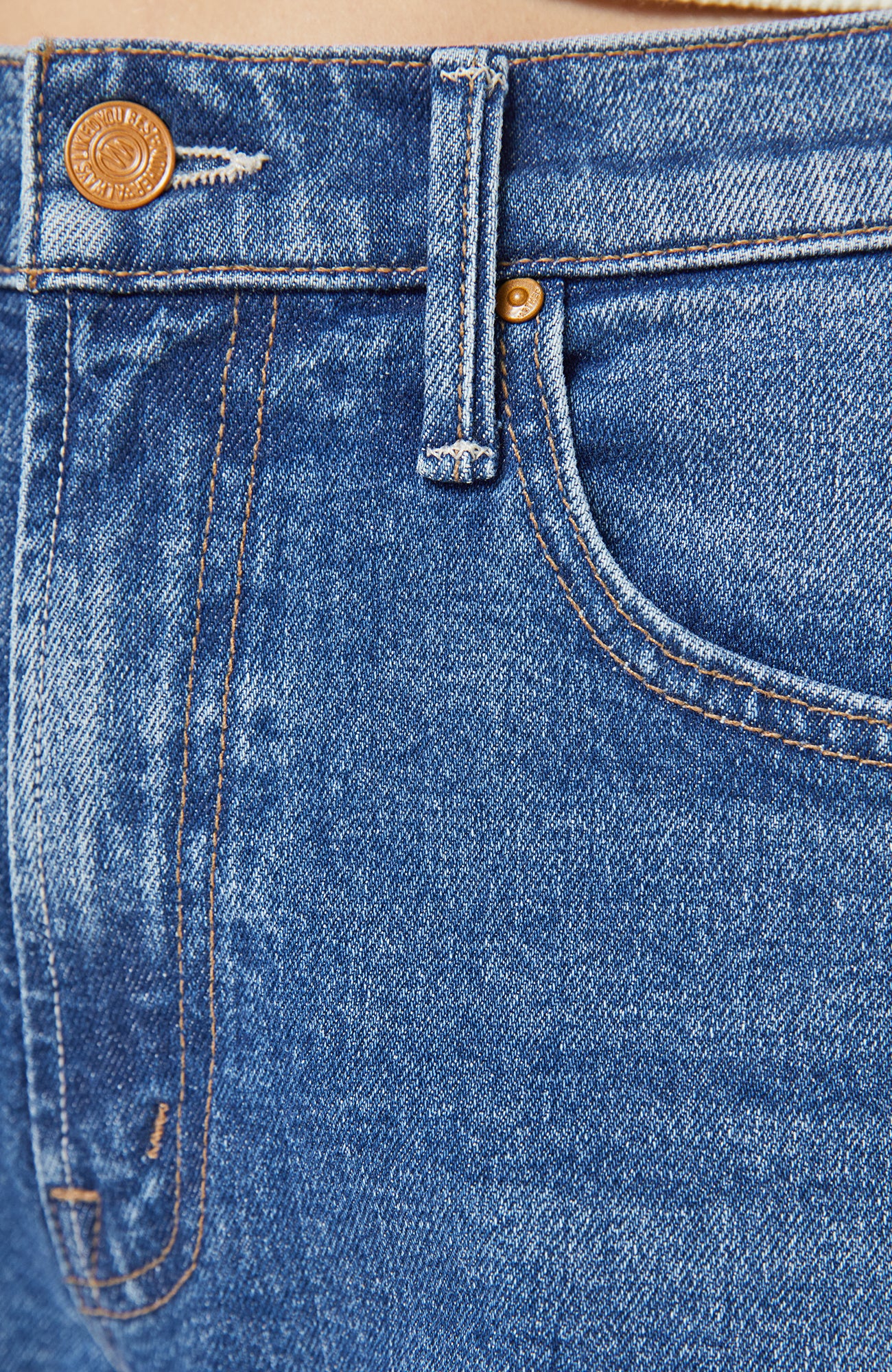 MOTHER Mid Rise Lasso Heel Denim Jeans Knick Knack Paddy Whack-Denim-West of Woodward Boutique-Vancouver-Canada