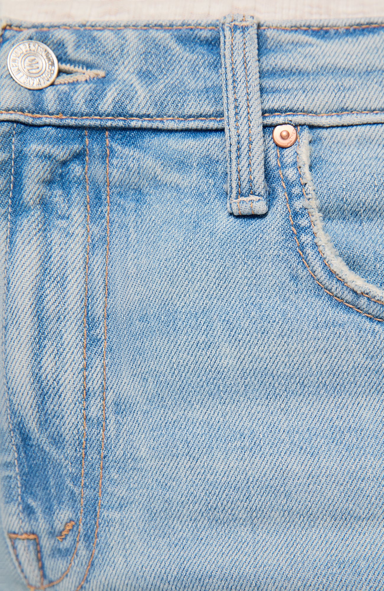 MOTHER Newbie Skimp Denim Jeans Go Long