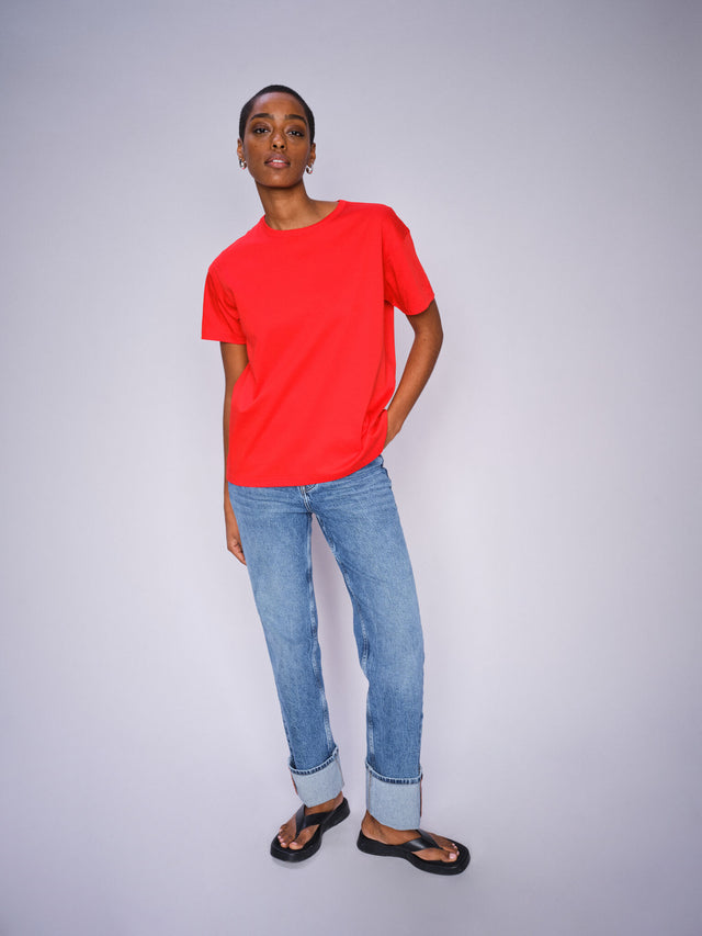 Mos Mosh Aina O Short Sleeve Tee Red-T-Shirts-West of Woodward Boutique-Vancouver-Canada