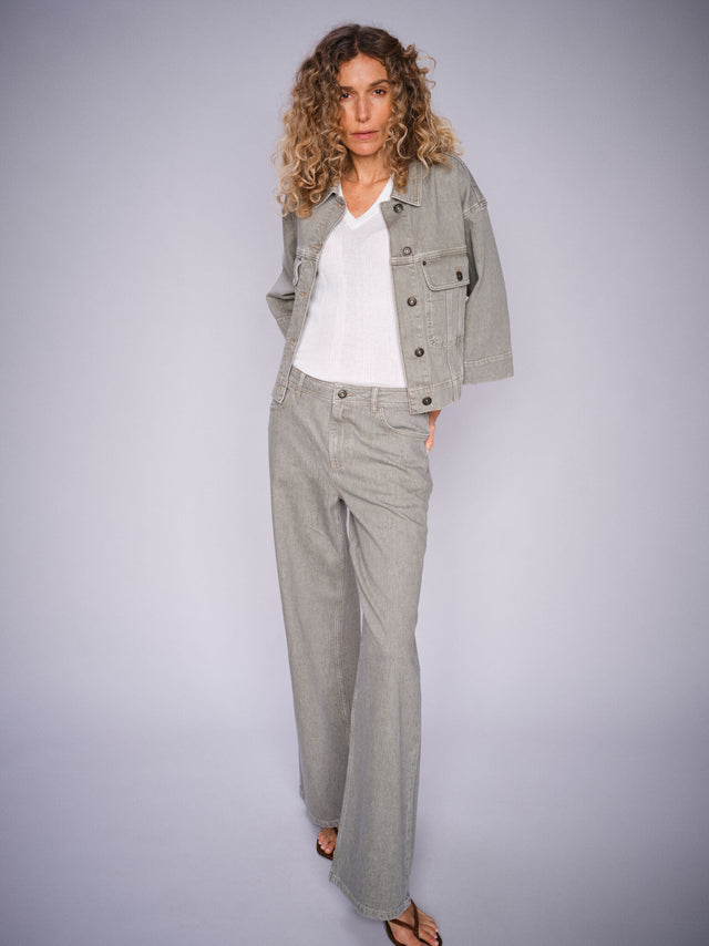 Mos Mosh Penn Dyed Jacket Shadow-Jackets-West of Woodward Boutique-Vancouver-Canada