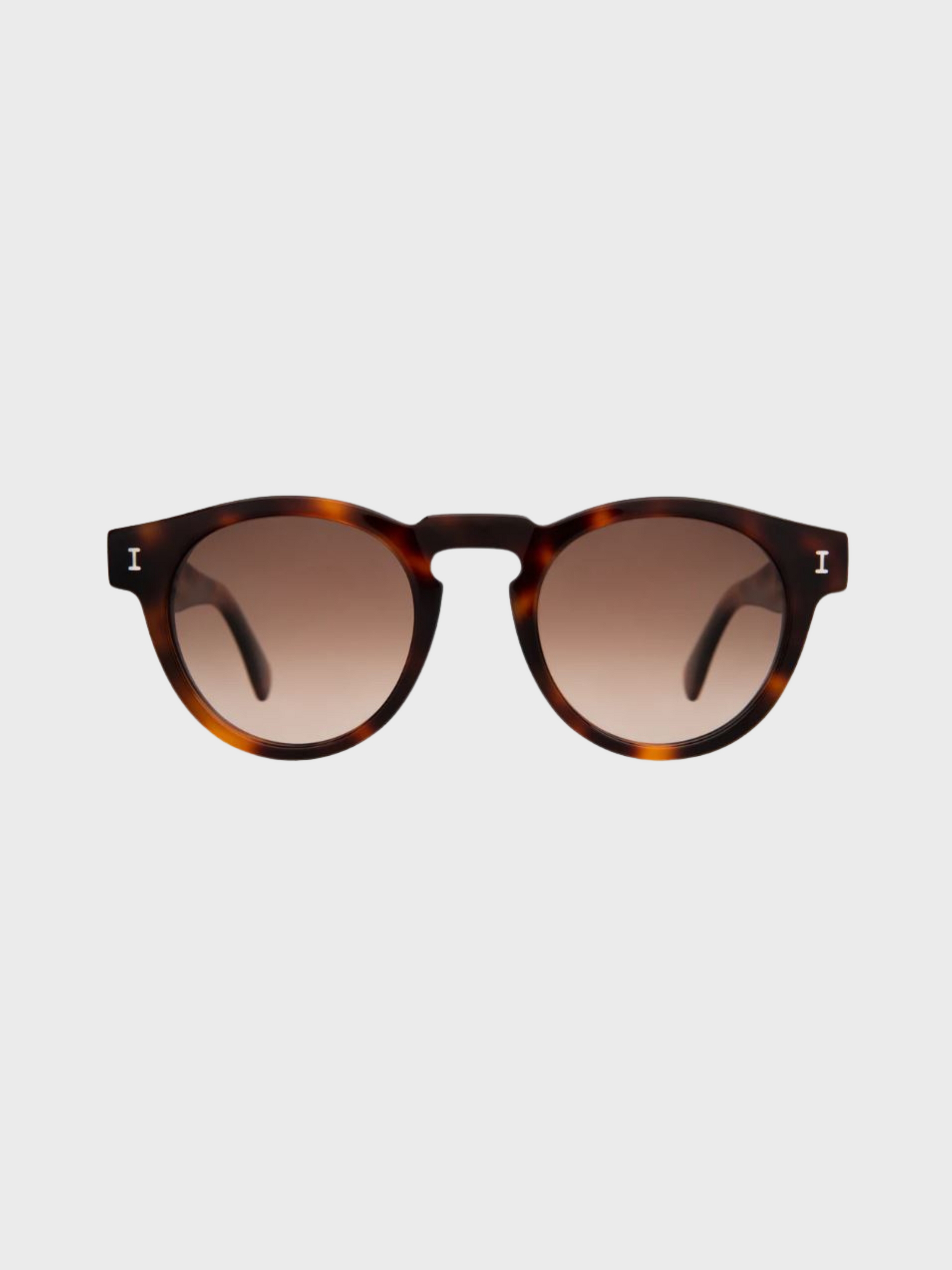 Illesteva Leonard Havana Brown Gradient Sunglasses-Accessories-West of Woodward Boutique-Vancouver-Canada