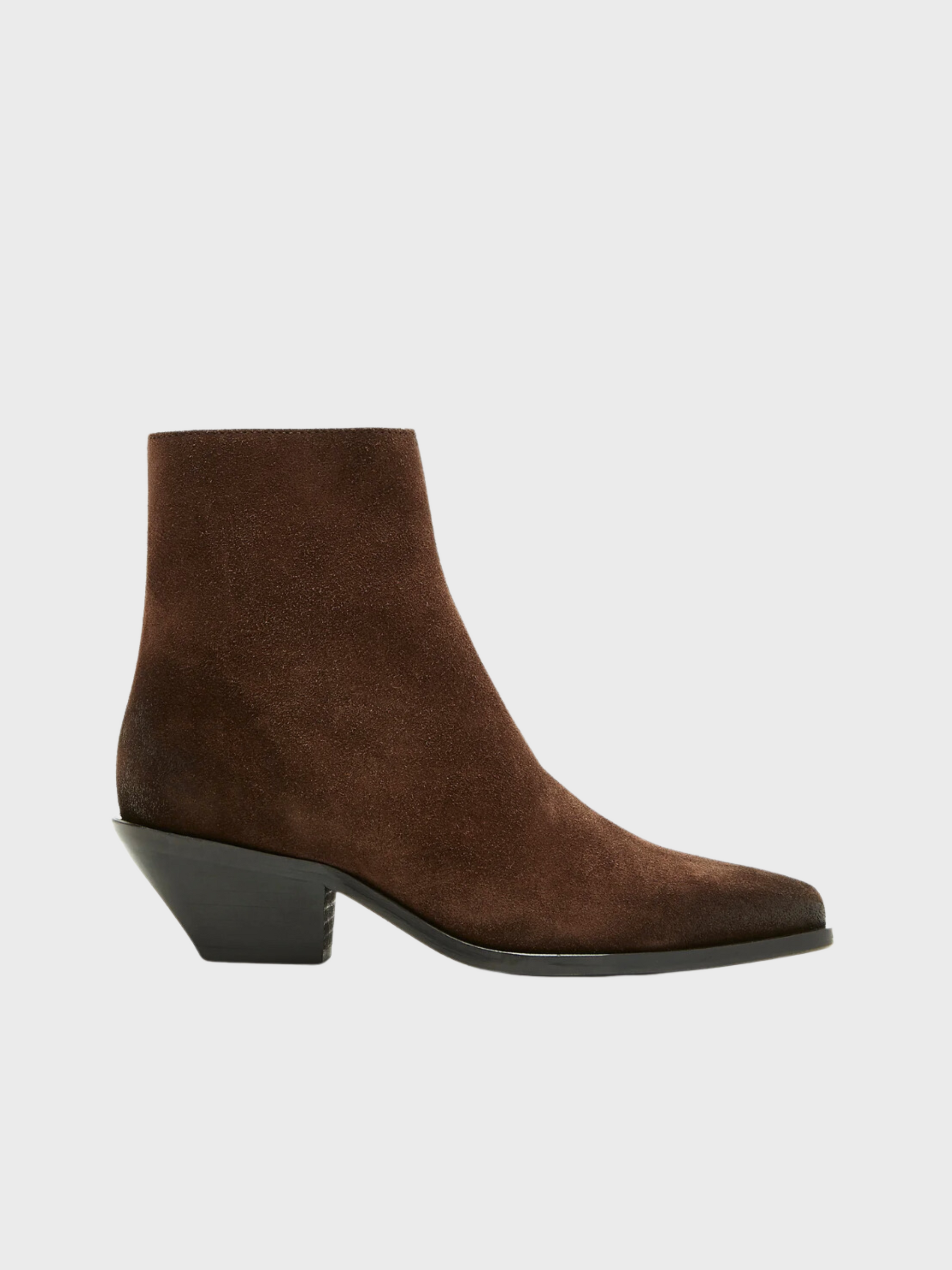 Sister Soeur Zandra Chocolate Suede-Shoes-West of Woodward Boutique-Vancouver-Canada