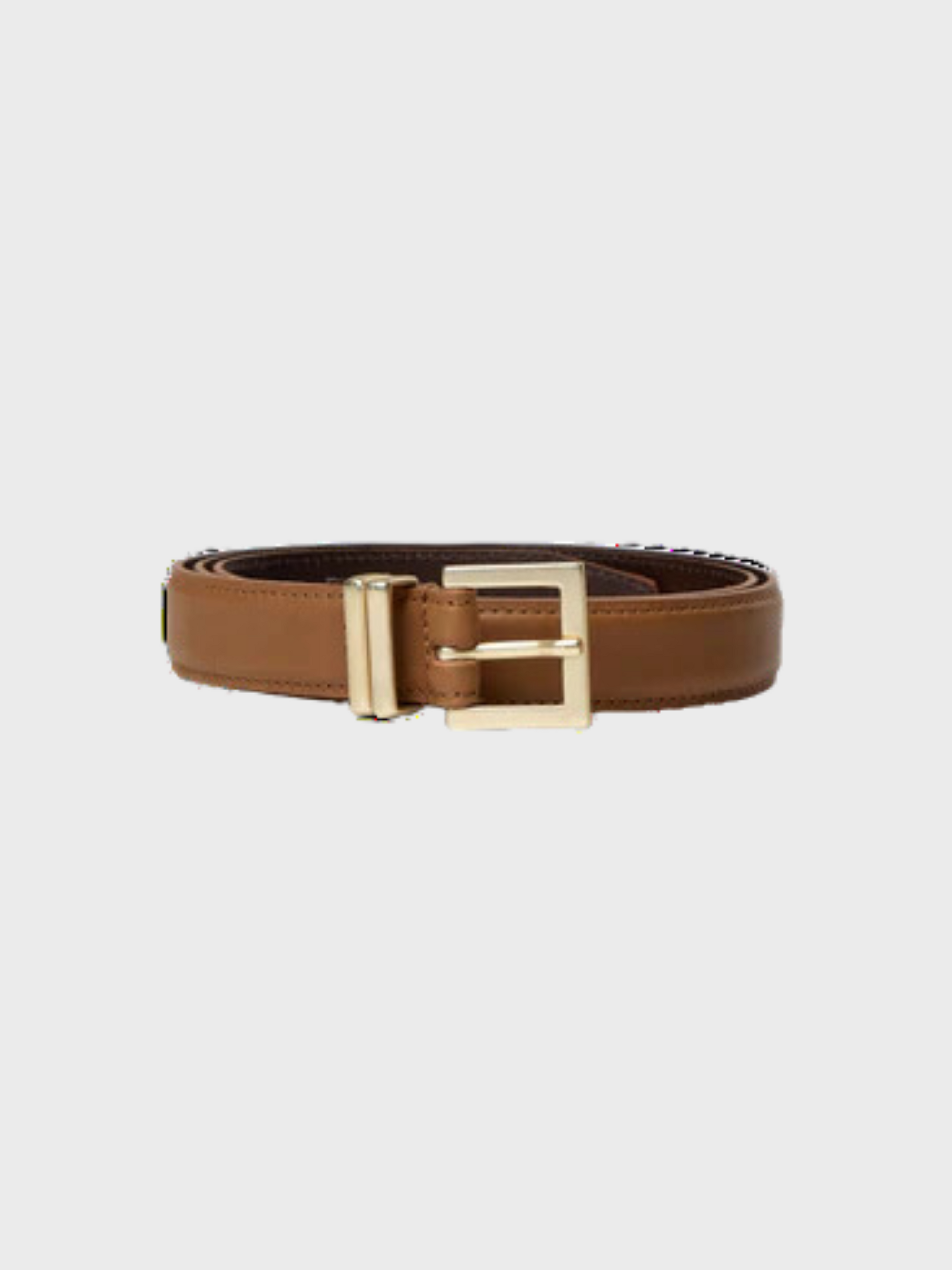 Mos Mosh Rich Leather Belt Cinnamon Swirl-Accessories-West of Woodward Boutique-Vancouver-Canada
