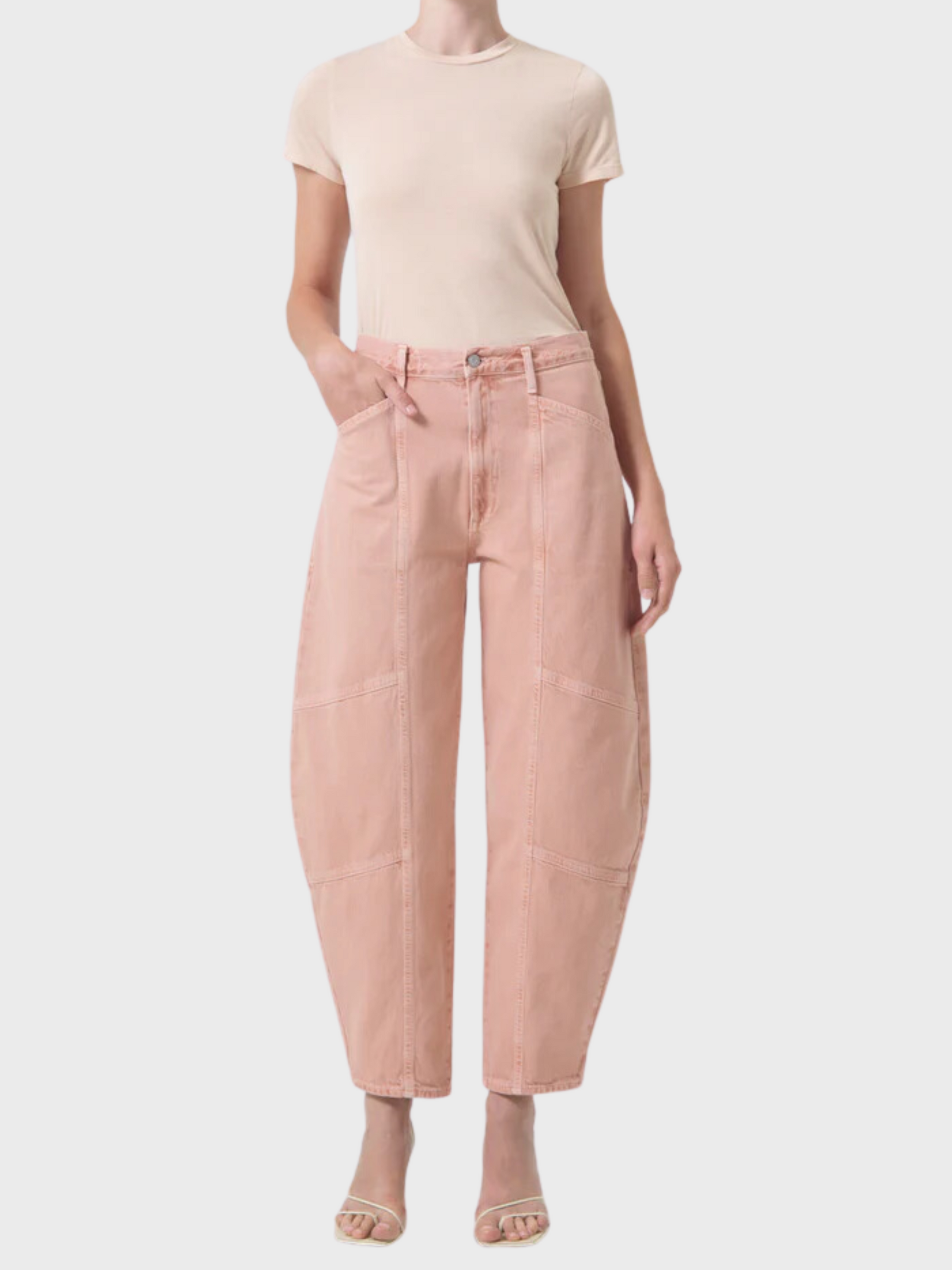 Agolde Mara Jean Pink Salt-Denim-23-West of Woodward Boutique-Vancouver-Canada