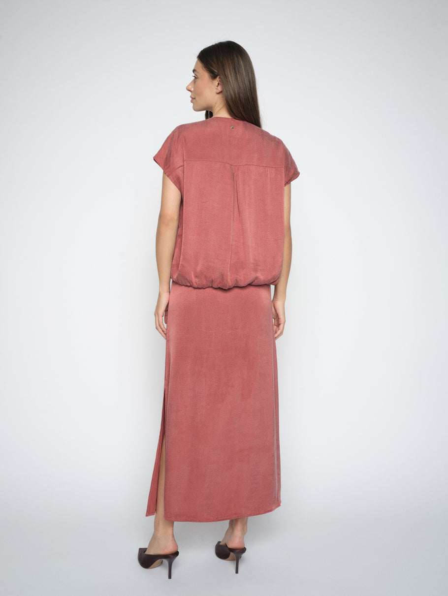 Mos Mosh Bias Nadie Skirt Cowhide-Dresses-West of Woodward Boutique-Vancouver-Canada