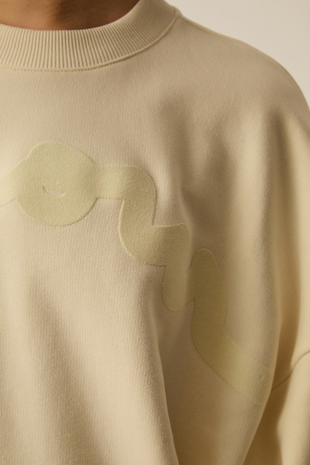 Des Petits Hauts June Sweatshirt Creme-Sweatshirts-West of Woodward Boutique-Vancouver-Canada