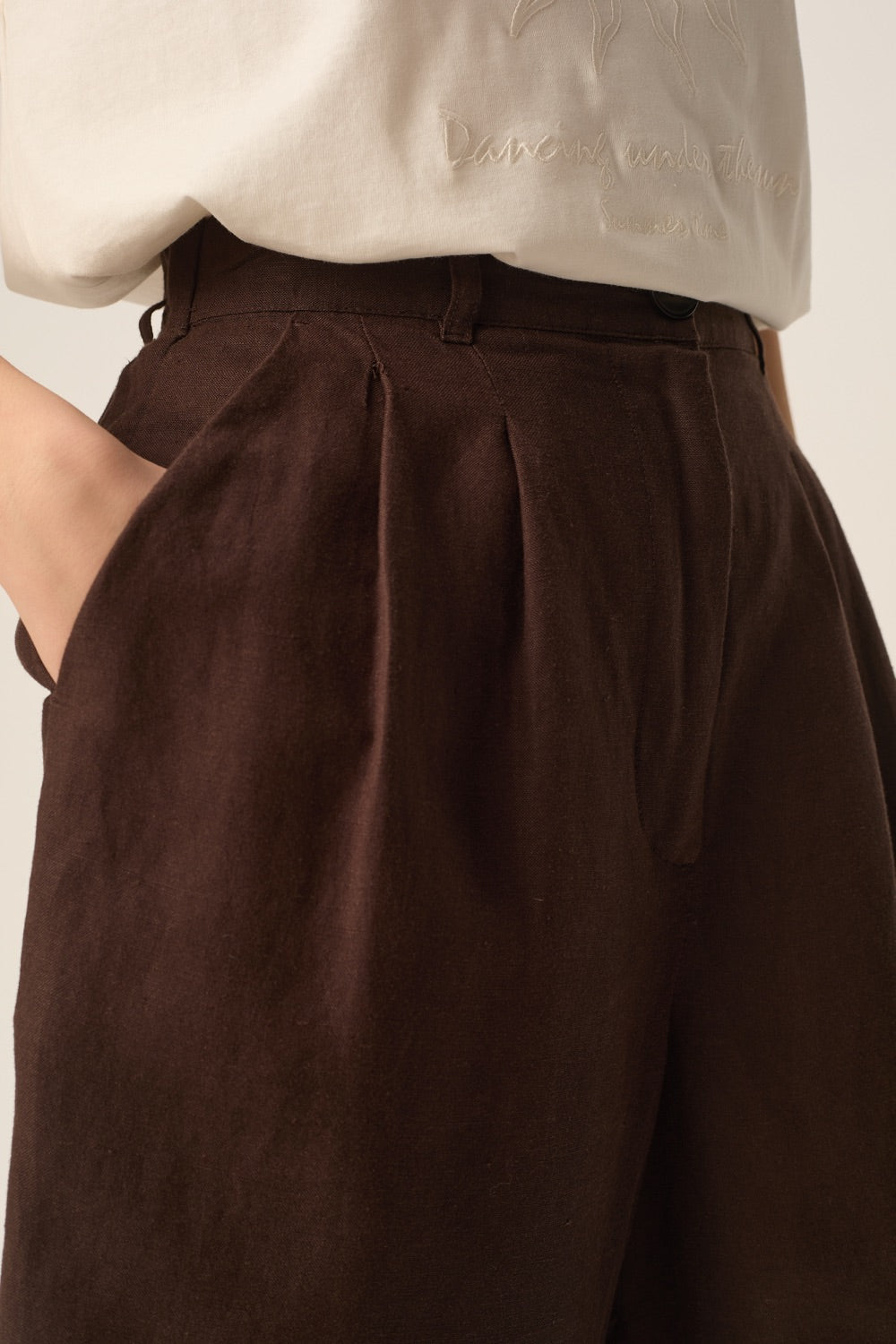 Des Petits Hauts Tahiniri Shorts Terre-Shorts-West of Woodward Boutique-Vancouver-Canada