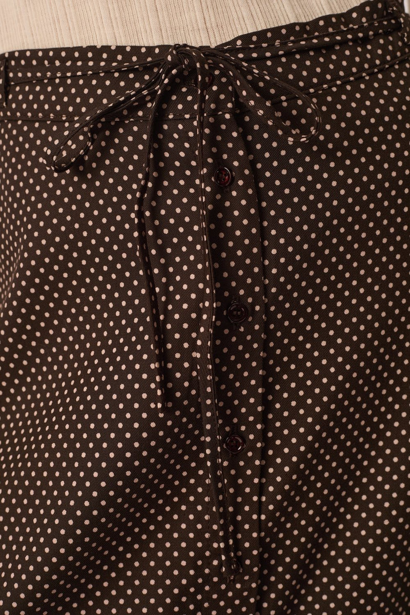 Des Petits Hauts Vanilla Skirt Pois-Dresses-West of Woodward Boutique-Vancouver-Canada