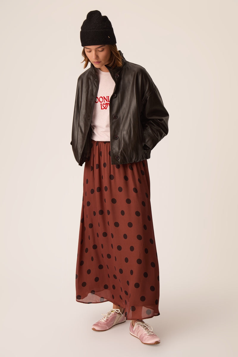 Des Petits Hauts Treize Skirt Pastille Polka-Dresses-West of Woodward Boutique-Vancouver-Canada