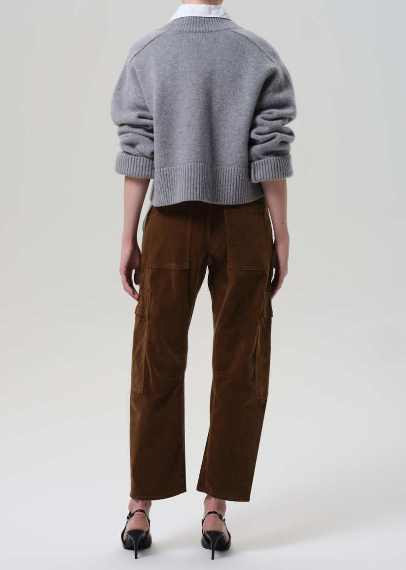COH Marcelle Low Slung Cargo Pant Corduroy Manuka-Pants-West of Woodward Boutique-Vancouver-Canada