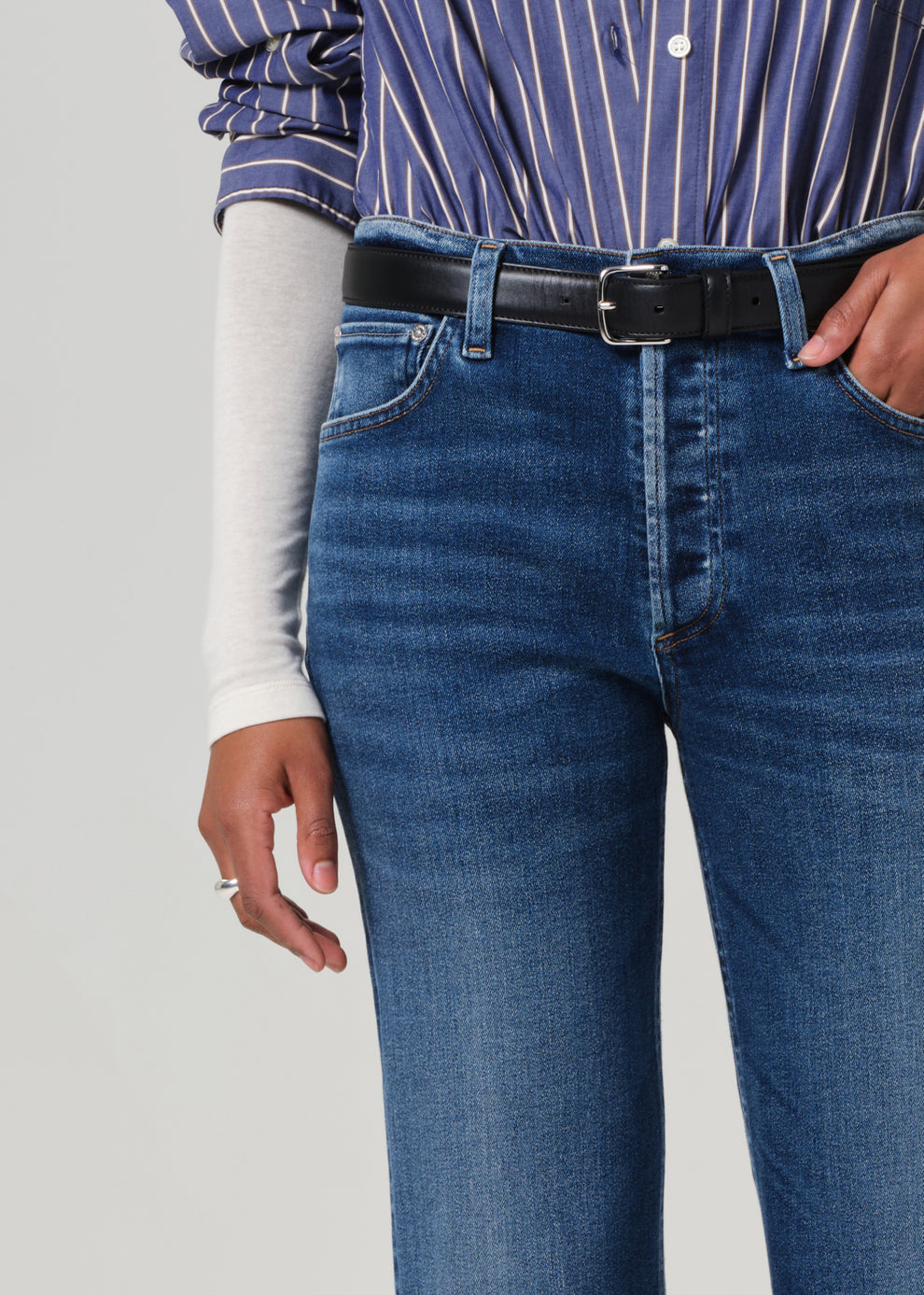 Citizens of Humanity Palma Straight Denim Jeans - Ambry-Denim-West of Woodward Boutique-Vancouver-Canada