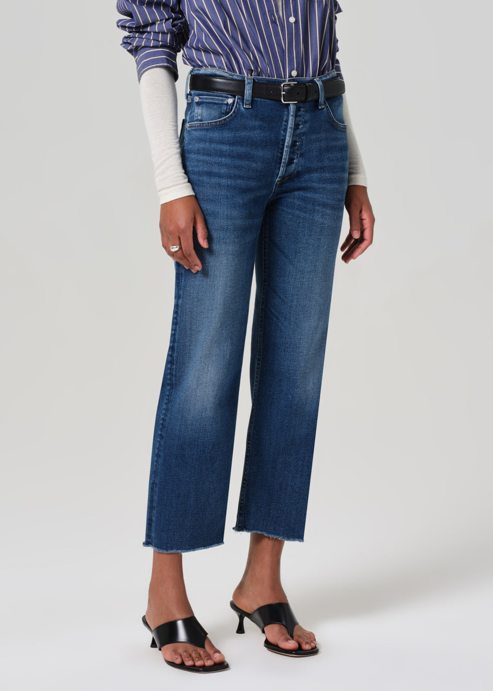 Citizens of Humanity Palma Straight Denim Jeans - Ambry-Denim-West of Woodward Boutique-Vancouver-Canada