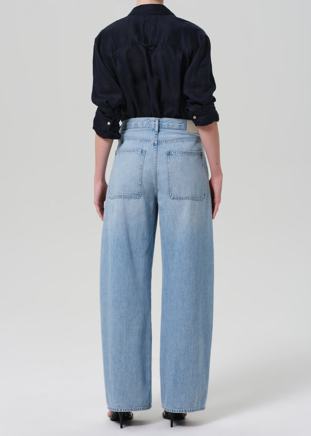 Citizens of Humanity Ayla Baggy Denim Jeans Cloud Nine-Denim-West of Woodward Boutique-Vancouver-Canada