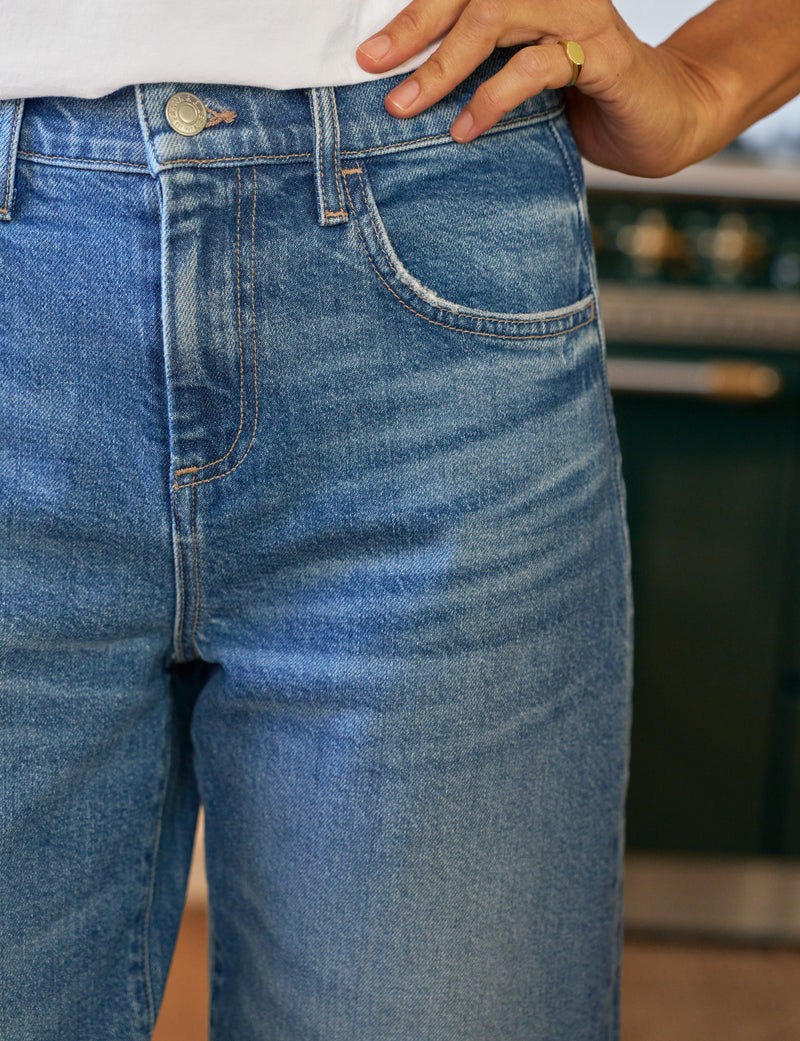 Frank &amp; Eileen Brennan Barrel Jean 1978 Wash-Denim-West of Woodward Boutique-Vancouver-Canada