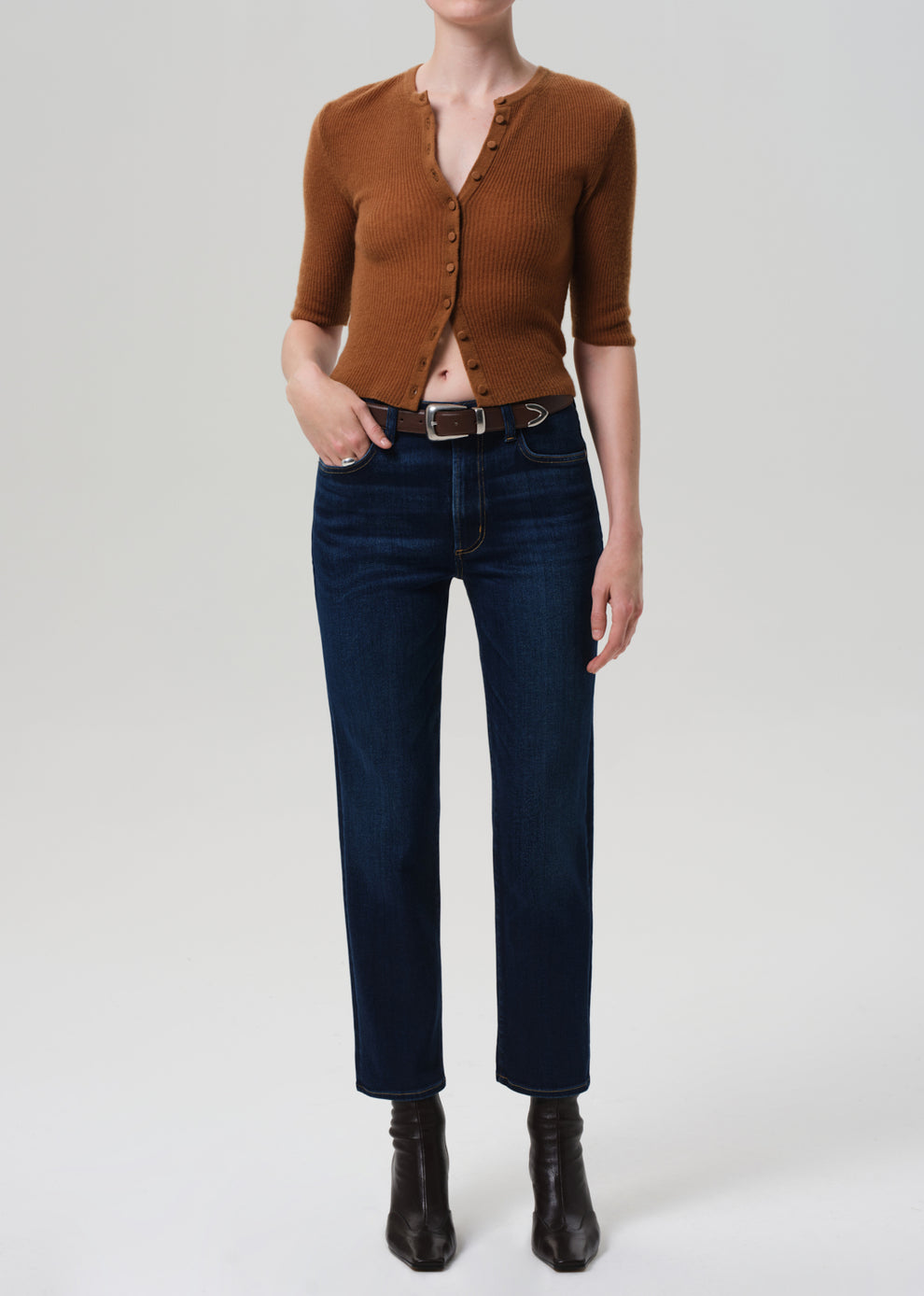 COH Tabitha Cardigan Honey-Sweaters-West of Woodward Boutique-Vancouver-Canada
