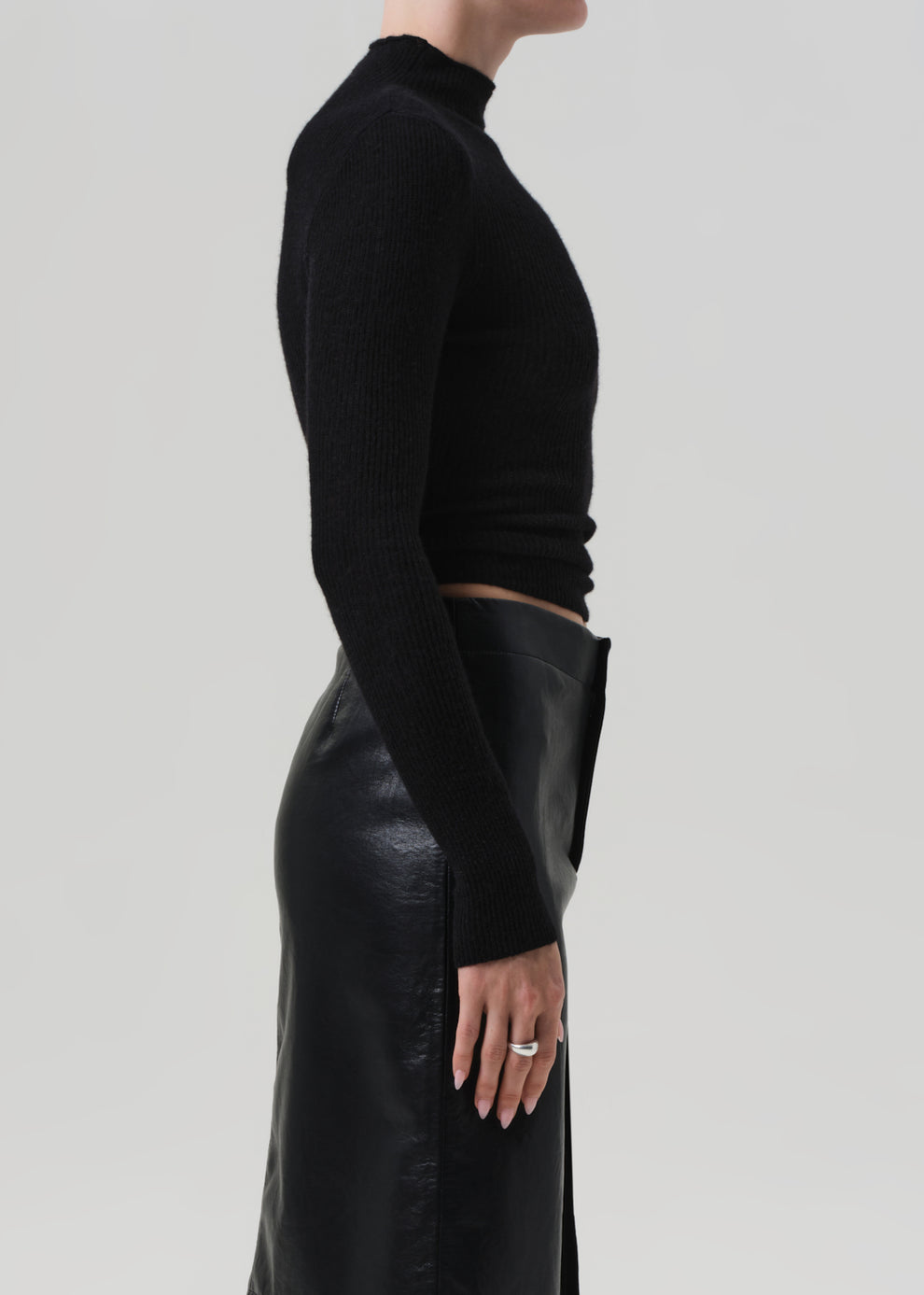 COH Nara Turtleneck Black-T-Shirts-West of Woodward Boutique-Vancouver-Canada
