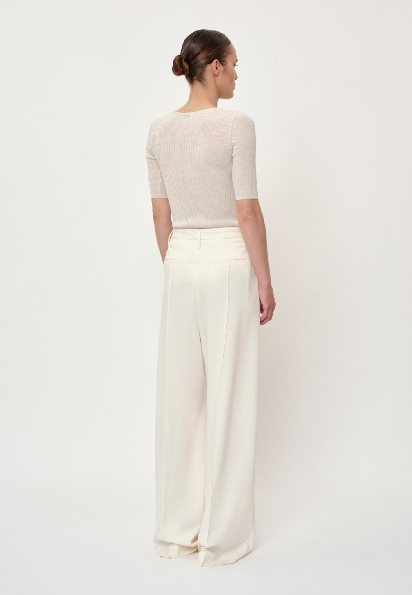 Herskind Kimberly Pants Off White-Pants-West of Woodward Boutique-Vancouver-Canada
