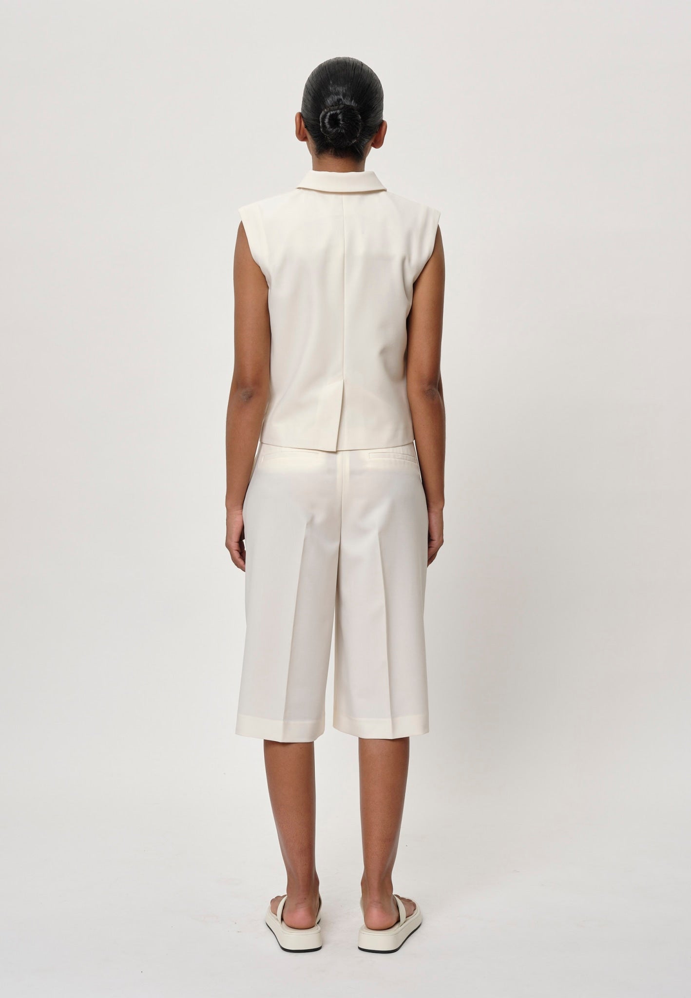 Herskind Brian Vest Off White-Shirts-West of Woodward Boutique-Vancouver-Canada