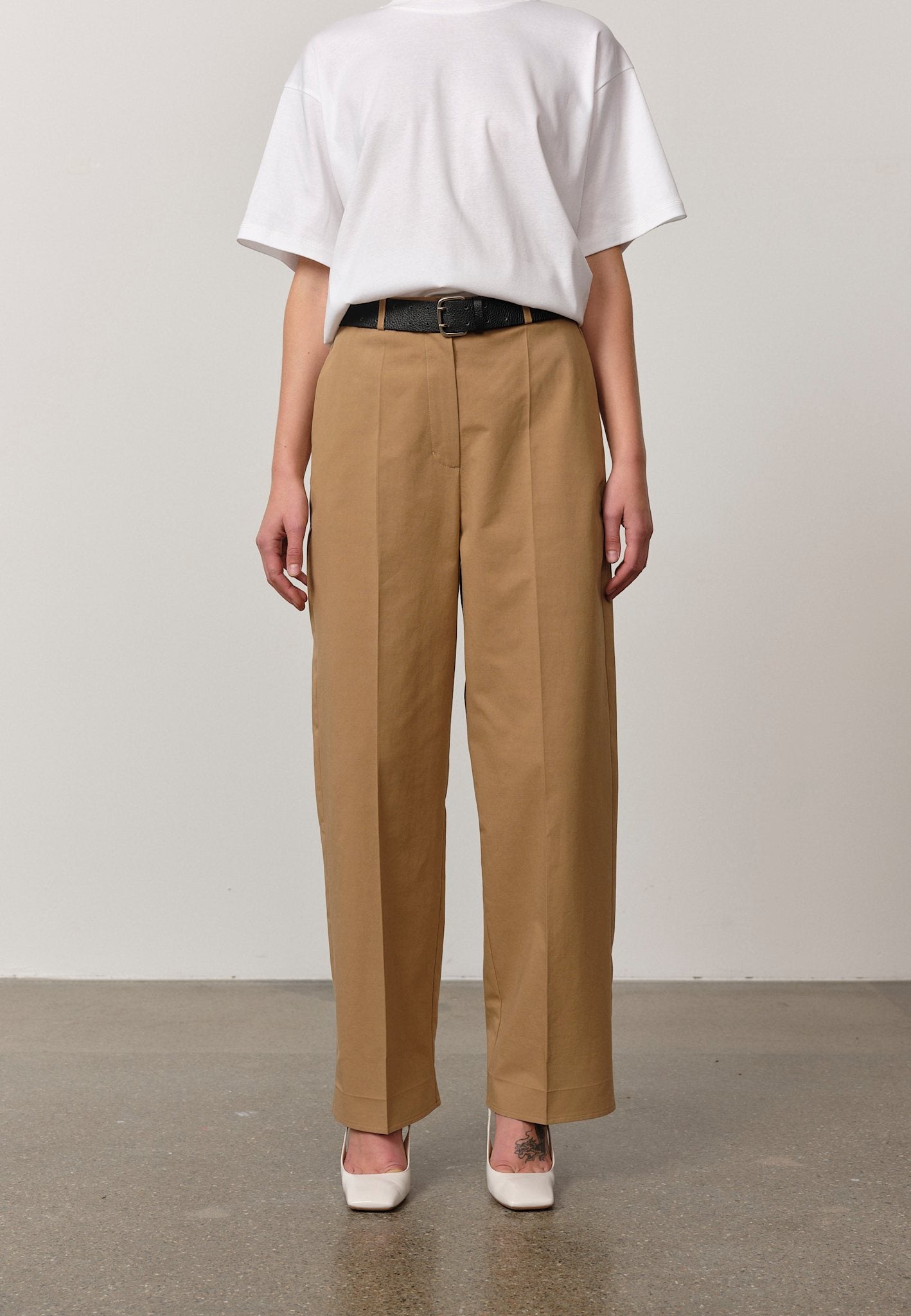 Herskind Olly Pants Regular Khaki