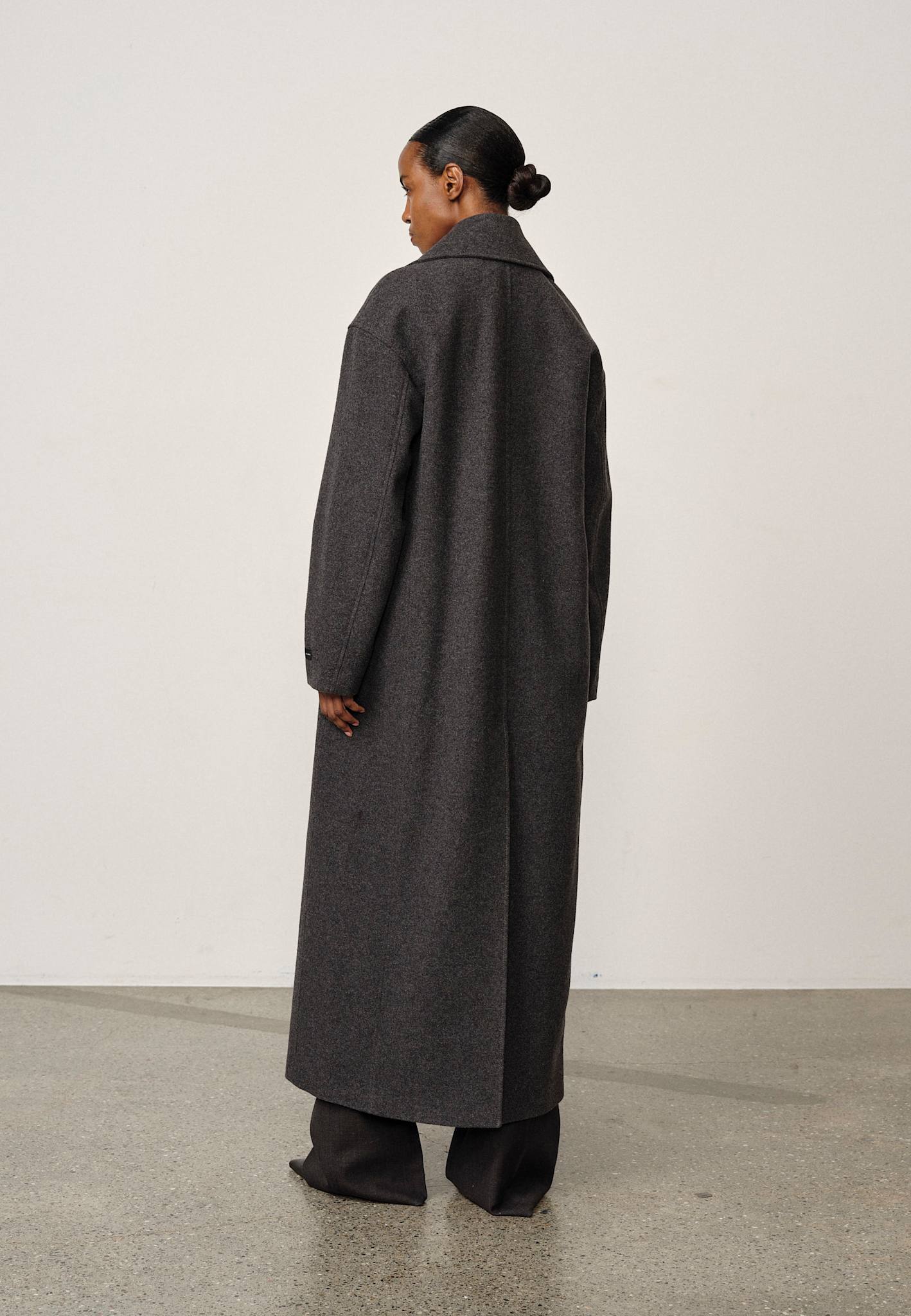 Herskind Stewart Wool Coat Grey-Coats-West of Woodward Boutique-Vancouver-Canada